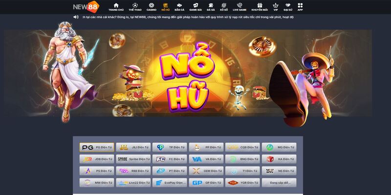 Nổ Hũ New88 - Khám Phá Ưu Điểm Nổi Bật